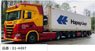 Henk Vlot Transport Scania S Highline Cs20H 4X2 2Connect Combi Trailer - 5 Axle + 40Ft Reefer Container Thermoking (Diecast Car)