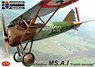 Morane Saulnier MS.A.I `French service` (Plastic model)