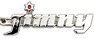 SUZUKI 1st gen. Jimny (LJ10) Emblem Metal Key Chain (Diecast Car)