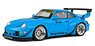 RWB Bodykit SHINGEN 2018 (Blue) (Diecast Car)