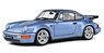 ポルシェ 911 (964) ターボ 1990 (ブルー) (ミニカー)