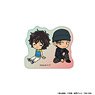 Detective Conan Sticker Shuichi Akai & Masumi Sera (Anime Toy)