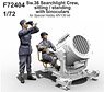 Sw.36 Searchlight Crew,Sitting / Standing w/binoculars (for Special Hobby) (Plastic model)