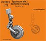 Typhoon Mk.I Tailwheel w/Leg (for Airfix) (Plastic model)
