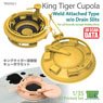King Tiger Cupola Weld Attached Type w/o Drain Slits for all brands except Hobby Boss (Plastic model)
