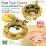 King Tiger Cupola Screw Attached Type for all brands except Hobby Boss (Plastic model)