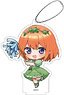 Acrylic Stand Key Ring [The Quintessential Quintuplets Specials] 09 Yotsuba Guardian of the Book Ver. (Mini Chara Illust) (Anime Toy)