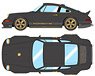 Singer 911 DLS 2023 Visible Carbon (Diecast Car)