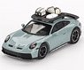 Porsche 911 Dakar Shade Green Metallic (LHD) (Diecast Car)