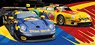 Porsche 911 GT1 Blue Coral & 1997 D ROHR (2 Cars Set) (Diecast Car)