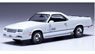 シボレー エルカミーノ SS 1987 ホワイト (ミニカー)