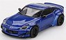 Pandem Nissan Z Seiran Blue (LHD) [Clamshell Package] (Diecast Car)