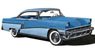 Mercury Montclair Hardtop 1956 Niagara Blue / Lauderdale Blue with Spare Tire (Diecast Car)