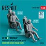 OV-10A `BRONCO` PILOTS SITTING IN EJECTION SEATS (for Reskit RSKU48-0327) (2 Pices) (3D Printed) (Plastic model)