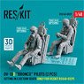 OV-10D `BRONCO` PILOTS SITTING IN EJECTION SEATS (for Reskit RSKU48-0329) (2 Pices) (3D Printed) (Plastic model)