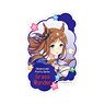 Uma Musume Pretty Derby Die-cut Sticker Grass Wonder Party Dash (Anime Toy)