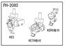1/80(HO) Jumper Plug Set 2 for J.N.R (Series 103 2) (Model Train)