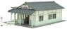 [Miniatuart] Good Old Diorama Series : Station Building J (Unassembled Kit) (Model Train)