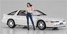 Toyota Supra A70 2.0GT Twin Turbo 1990 w/Girls Figures (Model Car)