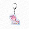 Animation [Welcome to Demon School! Iruma-kun] x Sanrio Characters Acrylic Key Ring Alice Asmodeus x My Melody Easter Ver. (Anime Toy)