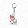 Animation [Welcome to Demon School! Iruma-kun] x Sanrio Characters Acrylic Key Ring Opera x Hello Kitty Easter Ver. (Anime Toy)