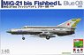MiG-21 bis フィッシュベッド L ブルー 08 金属製ピトー管付属 (プラモデル)