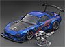 FEED Afflux GT3 (FD3S) Blue Metallic With Engine (ミニカー)