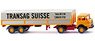 (HO) Krupp 806 Flat Bed Trailer `Transag Suisse` (Model Train)