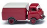 (HO) Hanomag Delivery Van Purple Red (Model Train)