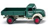 (HO) Magirus Flat Bed Dump Truck `Aug. Alborn` (Model Train)