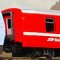 Rhatische Bahn Luggage & Electric Power Carriage Car DS4222 (Model Train)