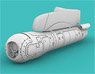 Talios Targeting pod for Rafale with pylon (Plastic model)