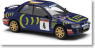 スバル インプレッサ 2000cc ターボ 1995年WRC (No.4) (ミニカー)