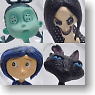 Coraline PVC Set C (Coraline , The Cat , Other Mother , Ghost)