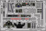 S-35E Draken Instrument panel / Seatbelt (w/Adhesive) (Plastic model)
