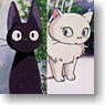 Kiki`s Delivery Service - Jiji and Lilly (Anime Toy)