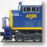 SD80MAC CSX Dark Future (#4599) (Dark Blue/Yellow Nose/Yellow Type) (Model Train)