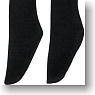 50cm Socks (Black) (Fashion Doll)