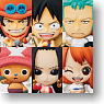 Mascot Relief Magnet S One Piece 12 pieces (Anime Toy)