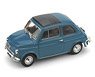 Fiat 500L 1968-1972 Aperta Closed Roof Turquoise Blue (Diecast Car)