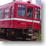 Keihin Electric Express Railway (Keikyu) Type 1000 Lead Car 2-Car Set for Add-on (w/o Motor) (Add-On 2-Car Unassembled Kit) (Model Train)