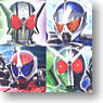 Kamen Rider W Puzzle Gum 3 (Shokugan)