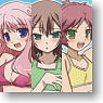Baka to Test to Shokanju Desk Mat (Himeji Mizuki & Kinoshita Hideyoshi & Simada Minami) (Anime Toy)