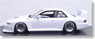 MIRAGE ニッサン GT シルビア 1993 モデル `プロストック` ホワイト (ミニカー)