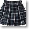 PN School Pleated Skirt (Green Check) (Fashion Doll)