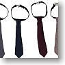 PN School Necktie Stripe Set A (4 Colors Set) (Fashion Doll)