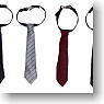 PN School Necktie Stripe Set B (4 Colors Set) (Fashion Doll)
