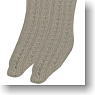 Cotton Modal Kneelength Socks (Beige) (Fashion Doll)