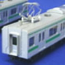 1/80(HO) J.N.R. Commuter Train Series 205 (Large Size Window of Door) MOHA204/MOHA205 (2-Car Unassembled Kit) (Model Train)