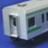 1/80(HO) J.N.R. Commuter Train Series 205 (Large Size Window of Door) SAHA205 (2-Car Unassembled Kit) (Model Train)